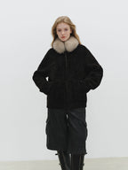 Fur Collar Fluffy Jacket BBG0004