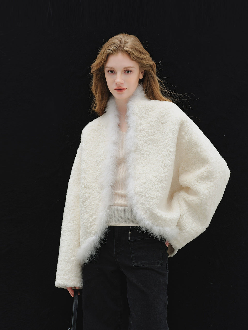 Fur Collar Short Jacket BBG0021