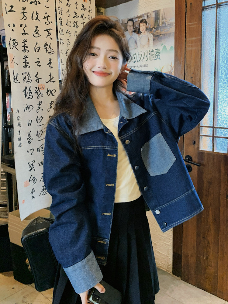 Retro Short Denim Jacket QAZ0023