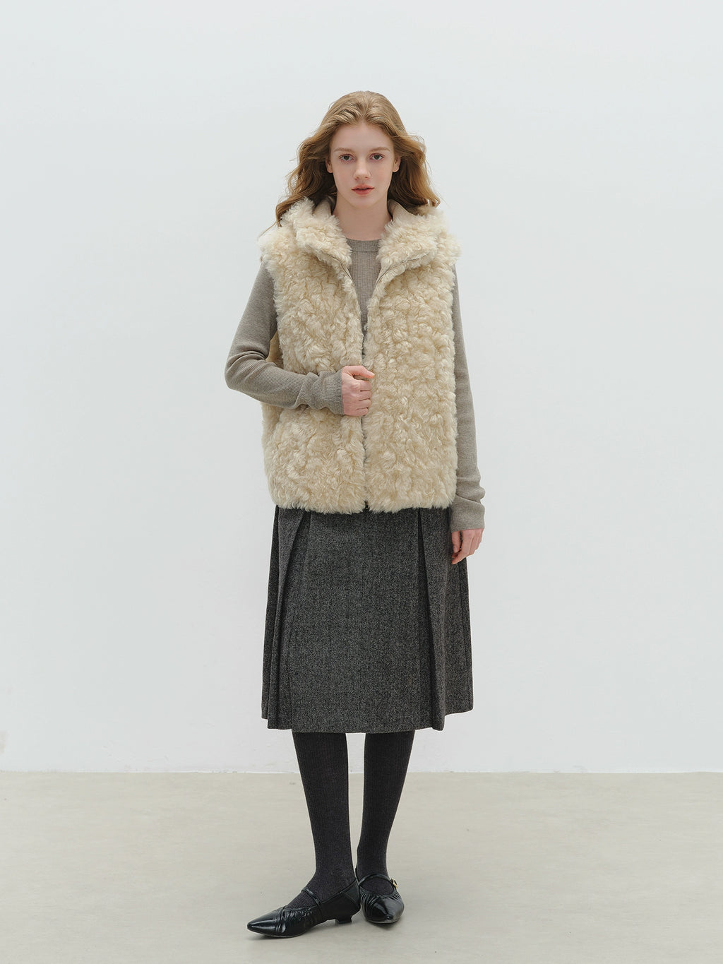 Lamb Fleece Vest BBG0026