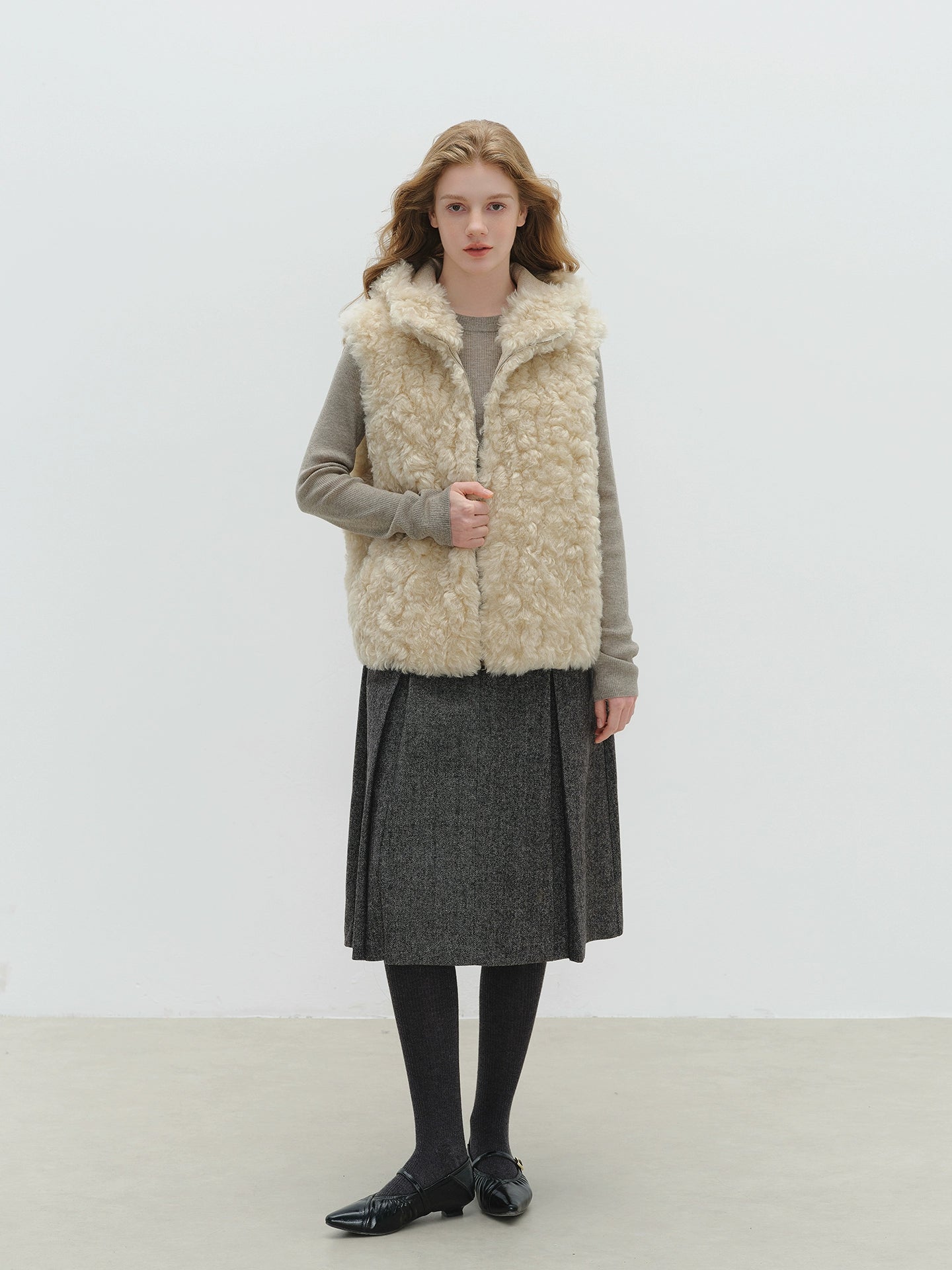 Lamb Fleece Vest BBG0026