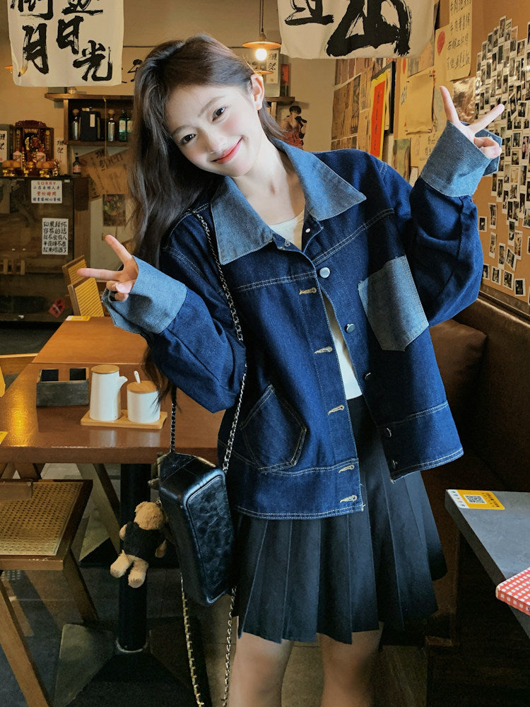 Retro Short Denim Jacket QAZ0023