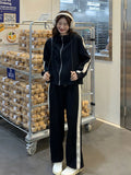 Side Line Zip-Up Hoodie / Long Pants QAZ0035