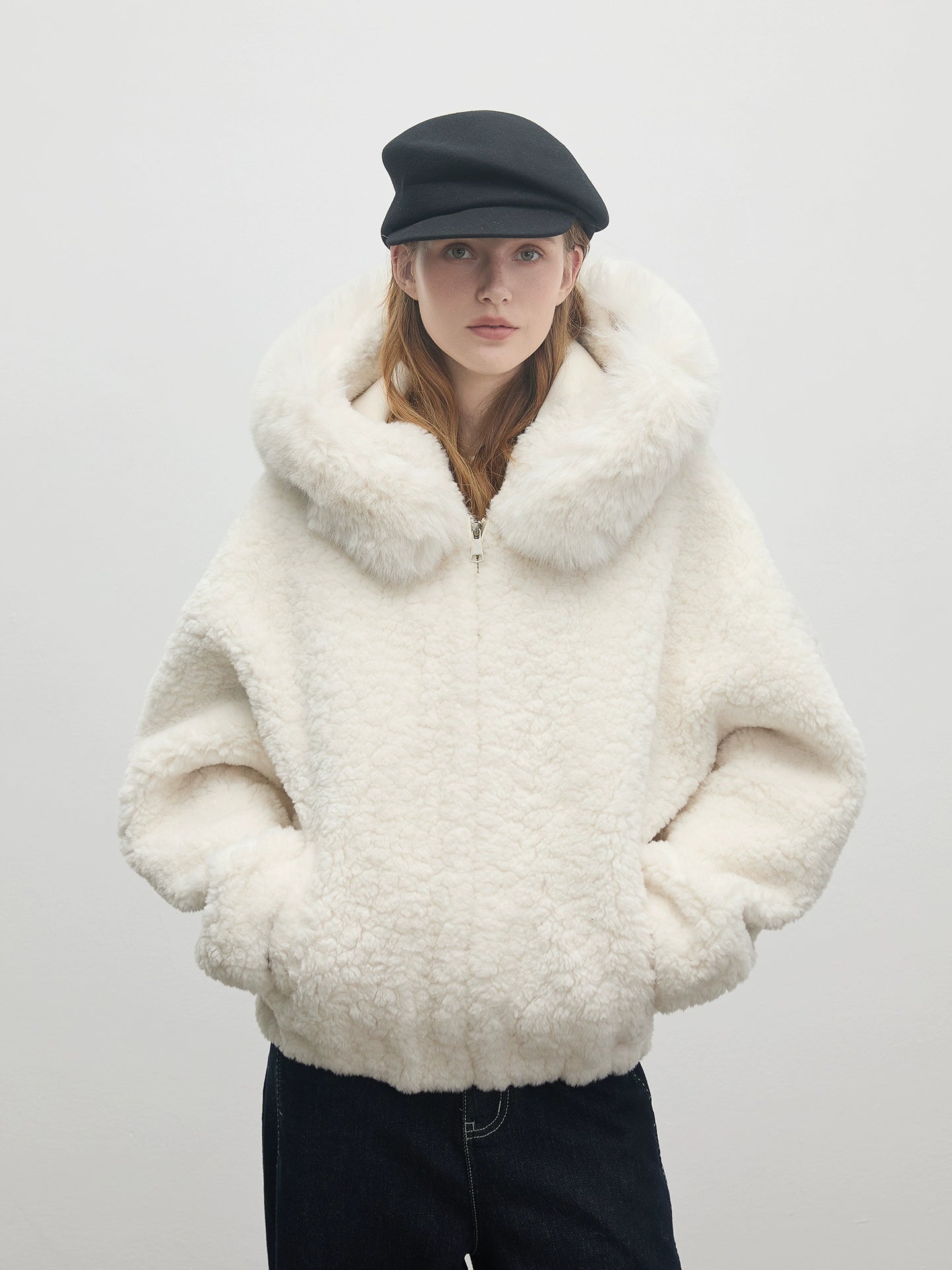 Fur Hood Fluffy Jacket BBG0001