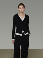 Slim Fit Long-Sleeve Top UNS0046