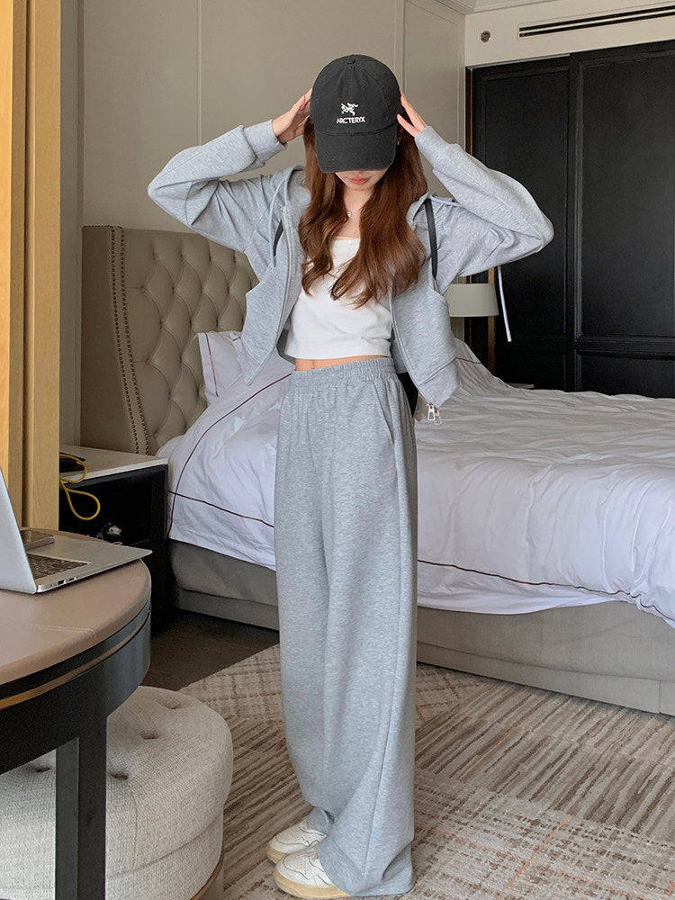 Zip-Up Hoodie / Sweatpants QAZ0044