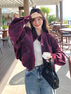 Vintage Washed Denim Jacket QAZ0071