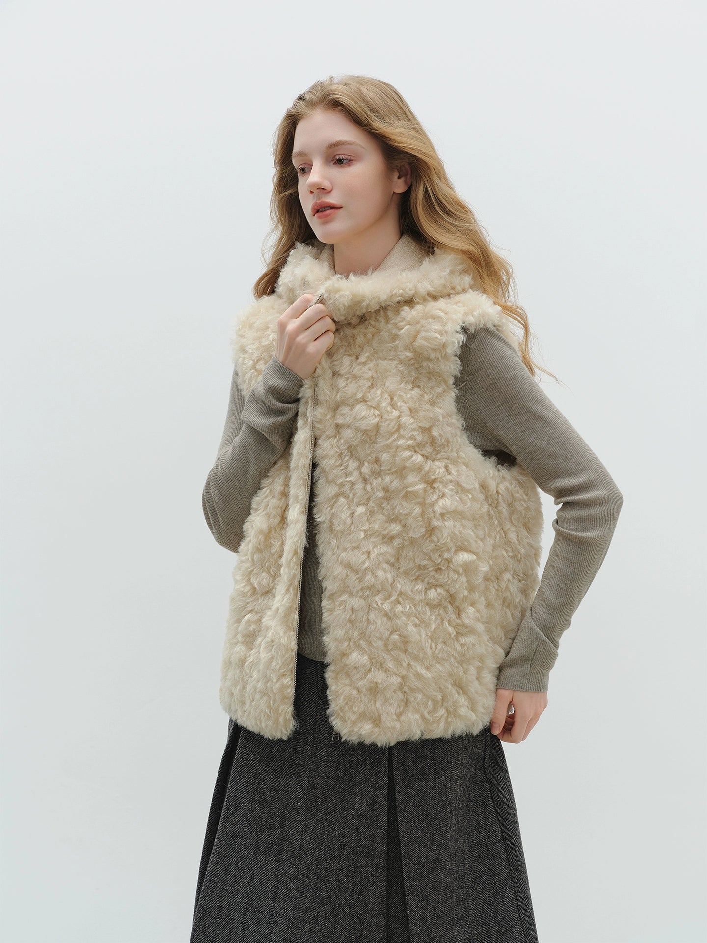 Lamb Fleece Vest BBG0026