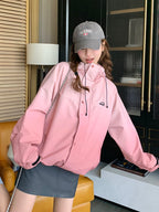 Pink Gradient Windbreaker QAZ0022
