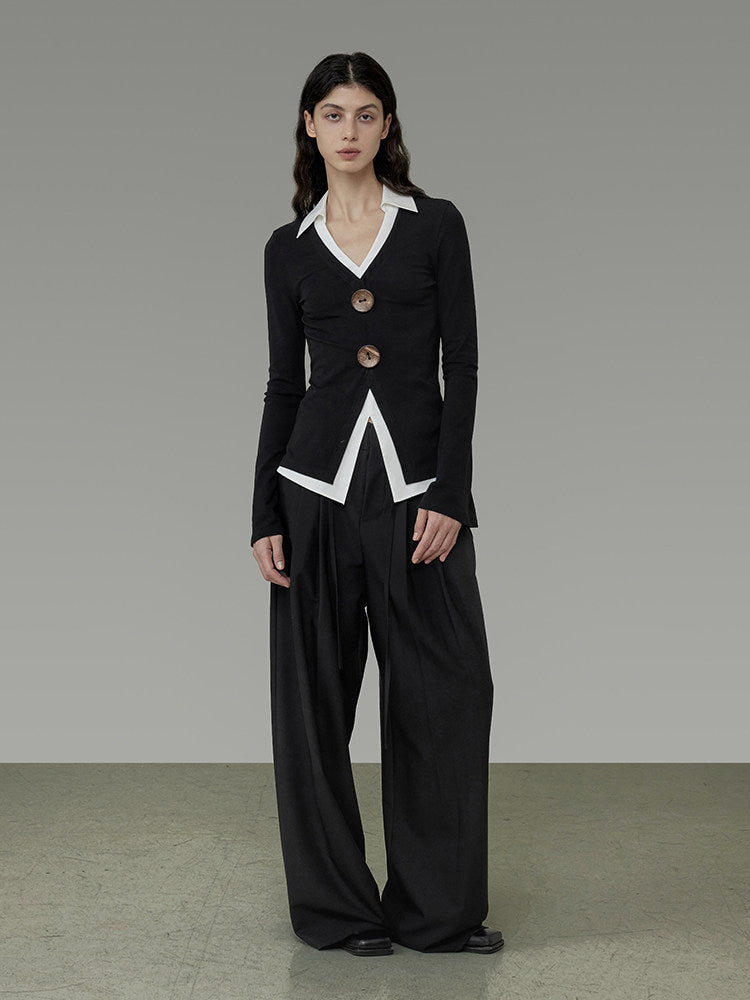 Wide-Leg Pants  UNS0009