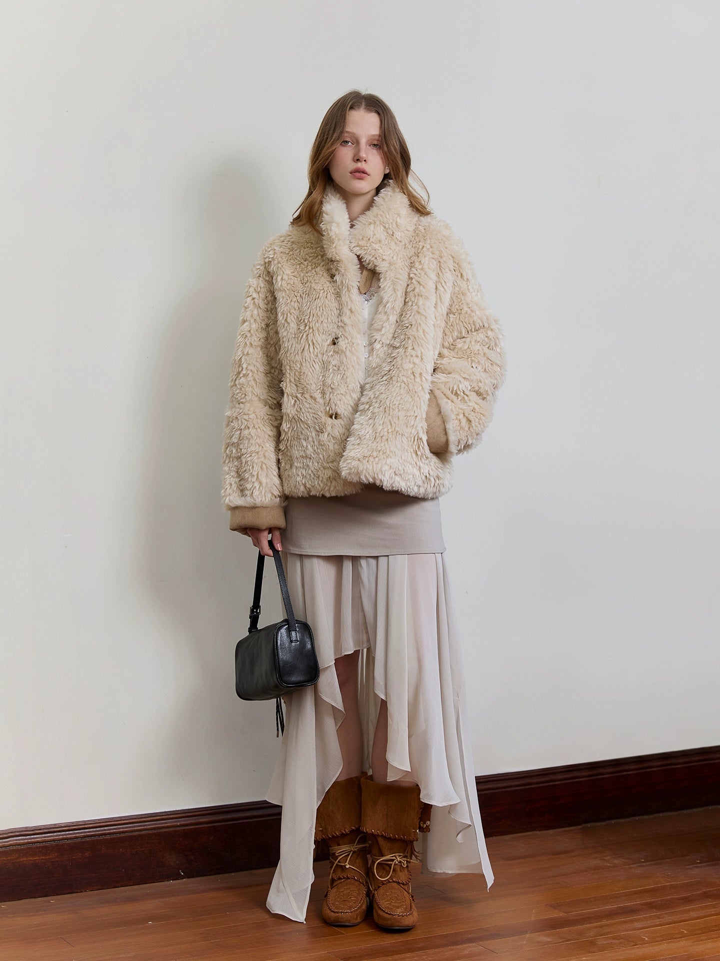 Reversible Mouton Coat BBG0014