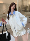 Check Fake Layered Jacket QAZ0070