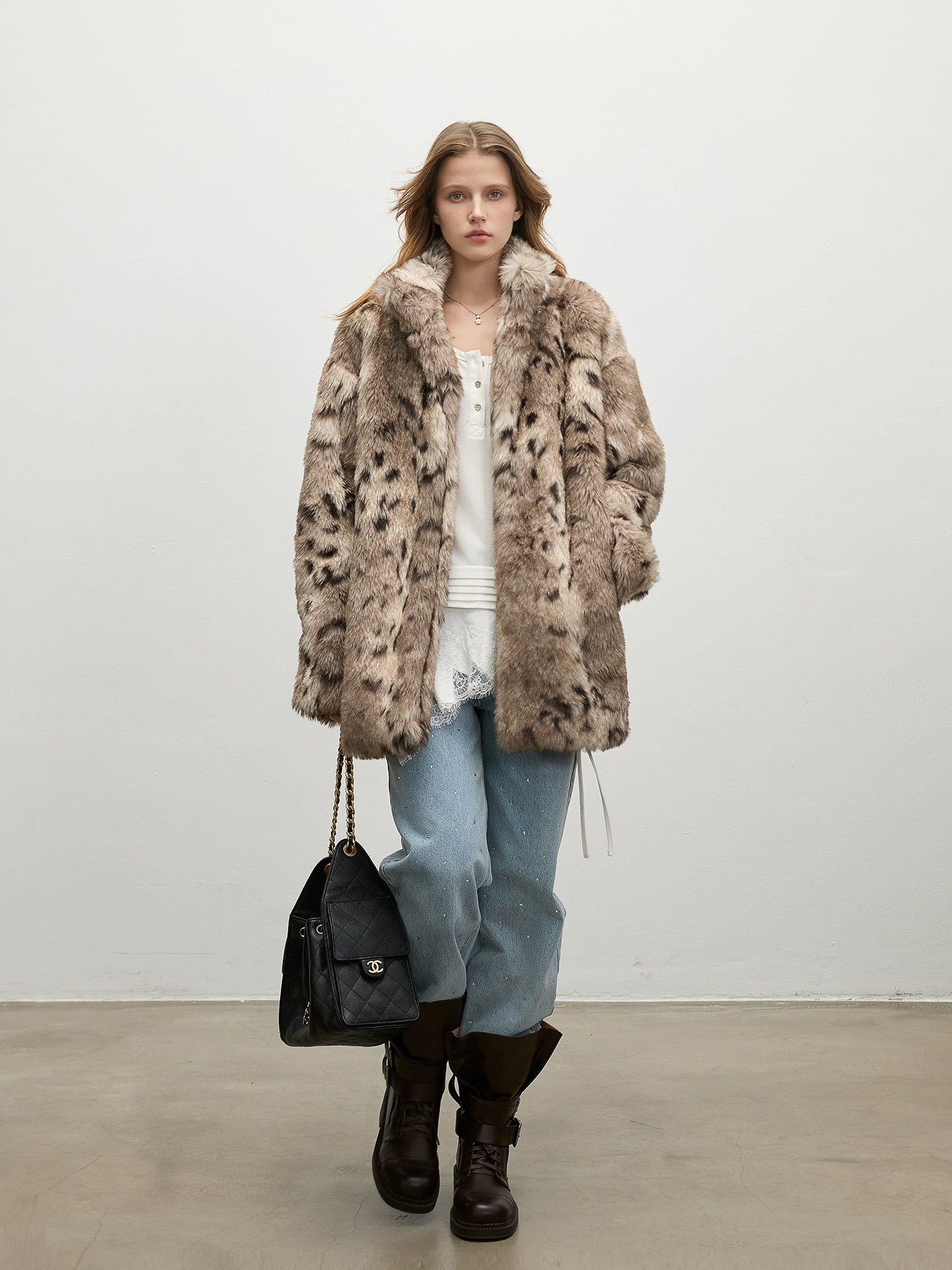 Leopard Fur Coat BBG0010