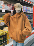 Oversized Zip-Up Hoodie QAZ0030