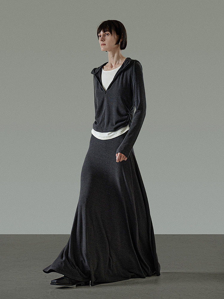 Loose Slim Hoodie / Casual Pants / Long Skirt UNS0005