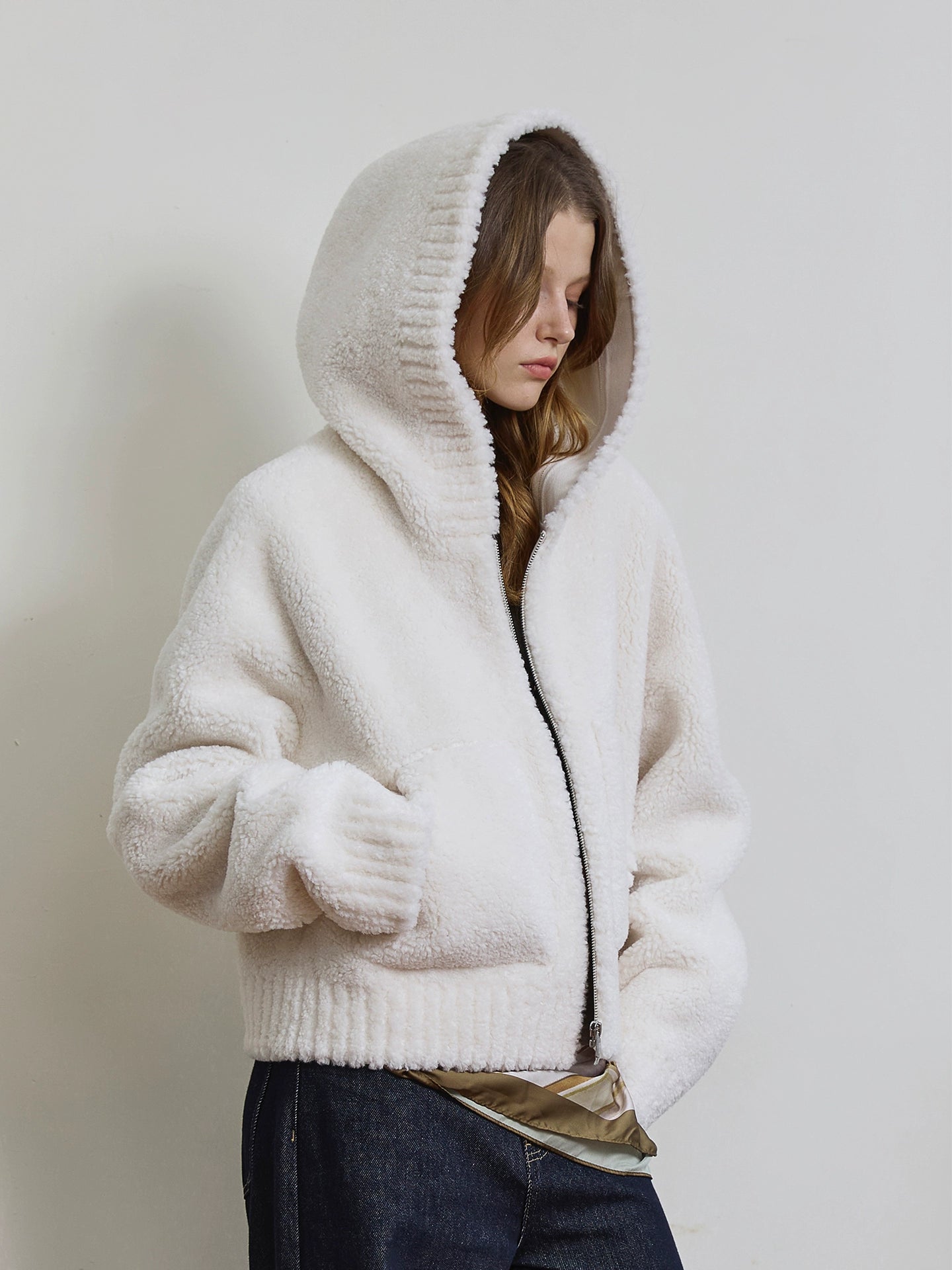 Fluffy Hooded Jacket BBG0008