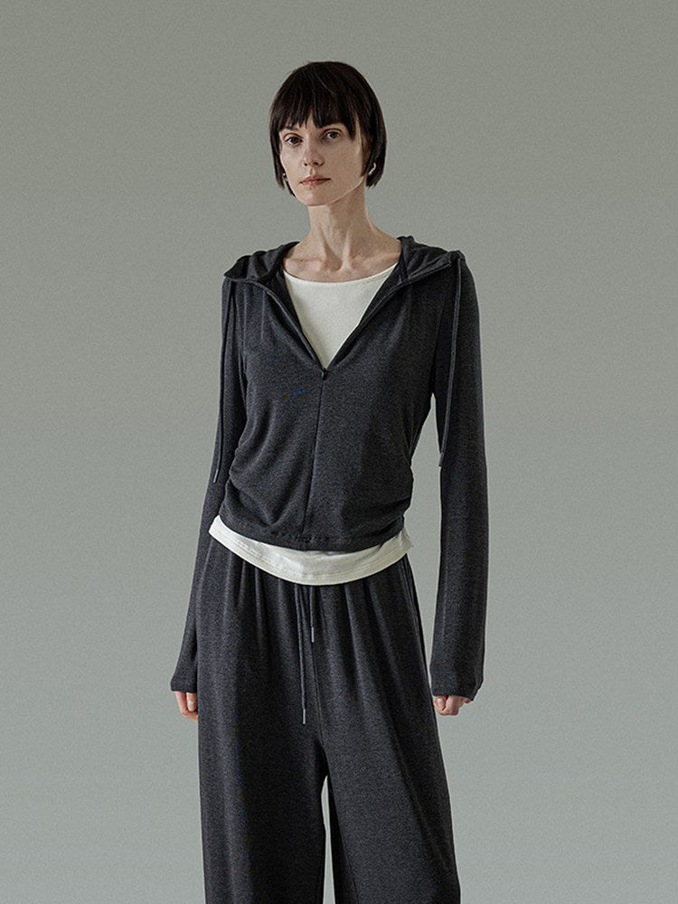 Loose Slim Hoodie / Casual Pants / Long Skirt UNS0005