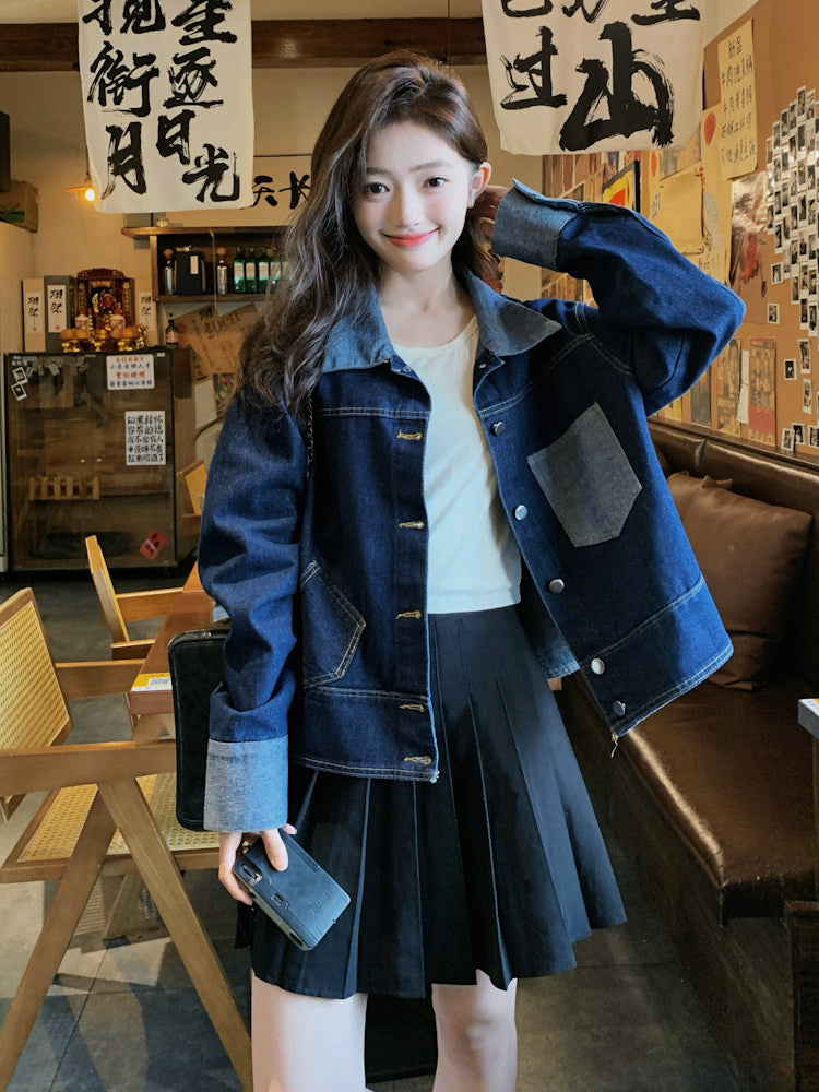 Retro Short Denim Jacket QAZ0023