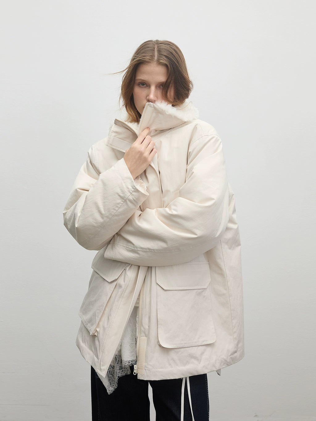 Inner Fur Pocket Jacket BBG0020